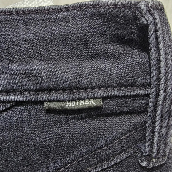 Mother Denim The Right Away Rider Straight Leg Jean In Encounters At Night Sz 27 - Picture 10 of 16